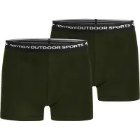 Normani Sous-vêtements de sport vert / noir / blanc