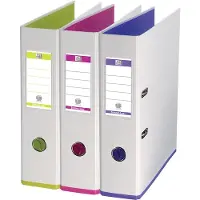 Oxford 10 classeurs myColour Strong-Line coloris assortis Carton 8,0 cm DIN A4 (A4, 80 mm, 10 pcs)