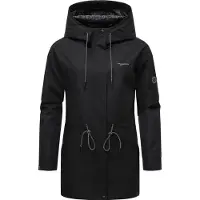 Ragwear Veste fonctionnelle 'Urbanna Remake' noir / blanc