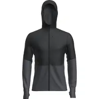 Icebreaker Merino 200 Realfleece Descender Full Zip Sweatshirt Noir M Homme