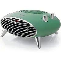 Ariete Vintage 8211/04 Intérieur Chrome, Vert 2000 W Radiateur électrique d'appoint