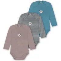 Normani Barboteuse / body 'Auckland' gris / taupe / gris foncé / pétrole