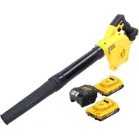 DeWalt DCV 100 D1 souffleur de feuilles 18 V + 2x batterie 2,0 Ah + chargeur