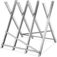 Relaxdays Chevalet à bois (83 cm, 80 cm)