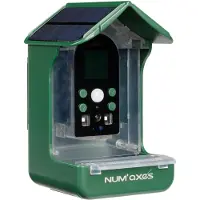 Num'Axes Mangeoire à oiseaux Numaxes avec caméra L 10 x l 10 x h 17 cm oiseau