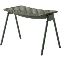 &tradition Ville Outdoor Ottoman AV46 Bronze Green