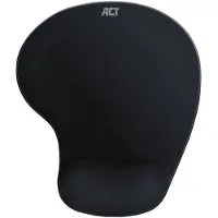 ACT Tapis de souris ergonomique, Tapis de souris, Noir