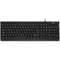 ACT AC5410 Clavier USB QWERTY US Anglais Noir (AC5410)
