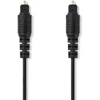 Nedis Câble audio optique TosLi nk mâle - TosLink mâle (2 m, Câble Toslink)