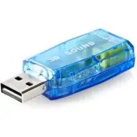 König Carte son 5.1 USB 2.0 Connexion microphone : 1x 3.5 mm -