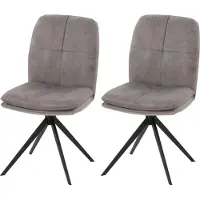 MCW Chaise de salle à manger -M68 (lot de 2)