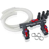 Gre Bypass Water Treatment Kit Blanc,Noir