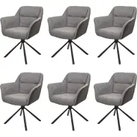 MCW Chaise de salle à manger -K33 (lot de 6)