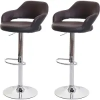 Mendler Tabouret de bar -F16 (lot de 2)
