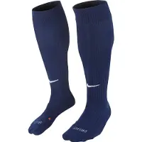 Nike Hommes, Chaussettes de sport, Classic 2 Cushioned Over- MIDNIGHT NAVY/WHITE S (34 - 38), Multicolore, Bleu
