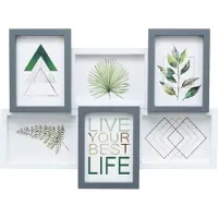 Deknudt S68vc9 Photo Frame 6 Units Bleu,Gris