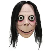 Partychimp Creepypasta Momo Head Mask Rose