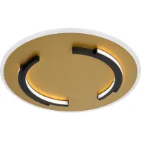 Lucide Conception de plafonds Andreas Ø 39,6cm - 30W noir avec or