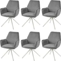 MCW Chaise de salle à manger -G67 (lot de 6)