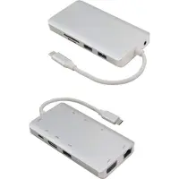 Helos Station d'accueil , USB 3.1 Type-C (mâle) / HDMI / VGA / USB / LAN / AUDIO / SD, PREMIUM