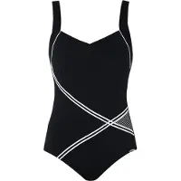 Sunflair Maillot de bain noir / blanc