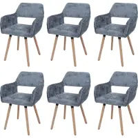 MCW Chaise de salle à manger -A50 II (lot de 6)