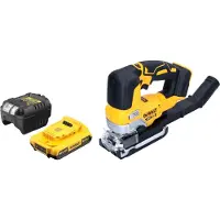 DeWalt DCS 334 D1 Scie sauteuse sans fil 18 V Brushless + 1x batterie 2,0 Ah + chargeur