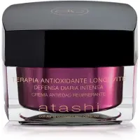 Atashi Crème de nuit anti-âge - - Antioxydant - 50 ml - Hydratante - Illumine la peau