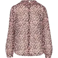 QS Chemisier rose ancienne / rose pastel / noir