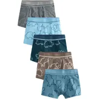 Next Sous-vêtements bleu clair / bleu foncé / marron / gris
