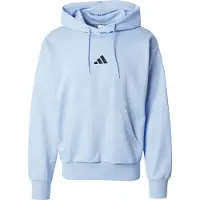 Adidas Hommes, Pull-over, Essentials Feelcozy Fleece, Bleu, Noir, (S)