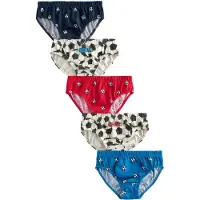 Next Sous-vêtements bleu roi / canneberge / noir / blanc cassé