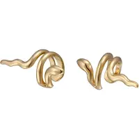 Elli Boucles d'oreilles 'Schlange' or