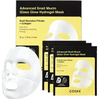 CosRx Advanced Snail Mucin Glass Glow Hydrogel Mask 102 g Masque