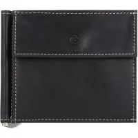Esquire Cuir pince à billets Dallas Money Clip Wallet Black noir
