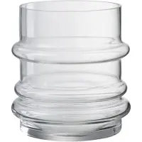 J-Line Vase bord verre transparent small