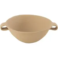 J-Line Bol agra aluminium beige