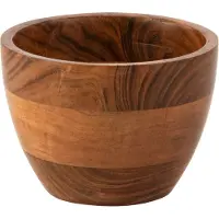 J-Line Bol sota bois d'acacia fonce naturel medium