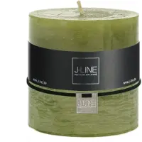 J-Line Bougie cylindre herbe -64h