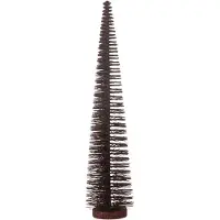 J-Line Sapin de noël décoratif paillettes plastique bordeaux medium