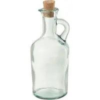 Jline Carafe ronde et bouchon verre recycle
