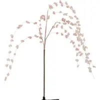 J-Line Banche feuilles suspendues mousse eva rose clair