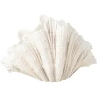 Jline Deco vase coquillage polyresine blanc casse