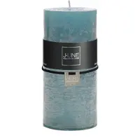 J-Line Bougie cylindre azur l -52h