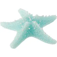 J-Line Bougie etoile de mer cire azur large - 3 heures