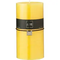 J-Line Bougie cylindrique jaune extra extra large 150h