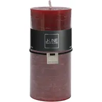 J-Line Bougie cylindre cerise l -52h