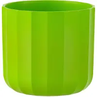 J-Line Cachepot summer ceramique vert small