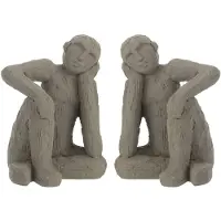 J-Line S/2 serre_livre assis ciment gris large