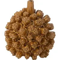 J-Line Vase saki ceramique jaune small